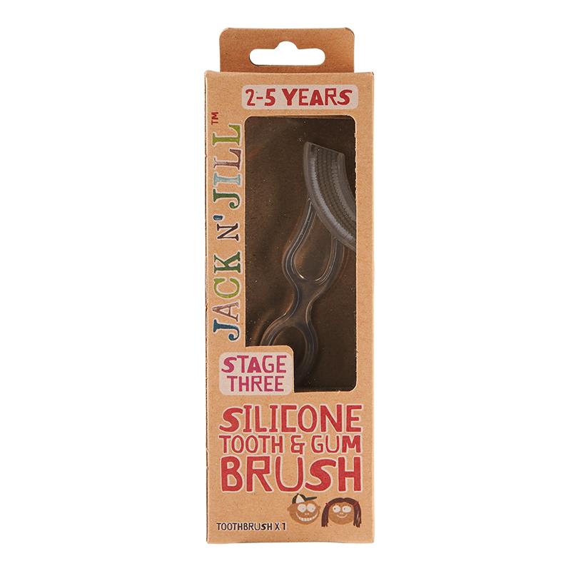 SILICONE TOOTHBRUSH 2-5 years